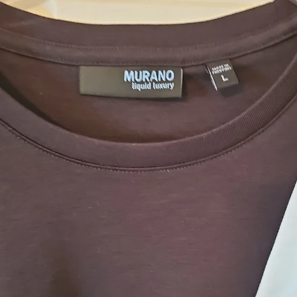 Murano Black and White Short Sleeve Tees - Picture 3 of 3